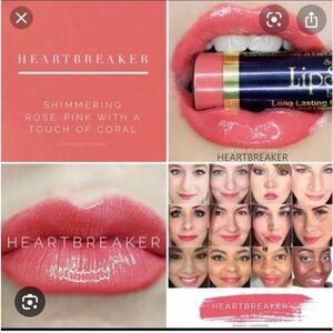 LipSense Lasting Liquid Lip Color Heartbreaker Lip Gloss New & Sealed